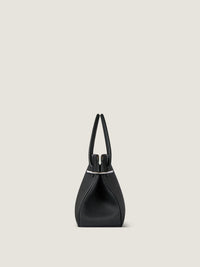 CALF GRAINED LEATHER W SILVERY JEWELRY