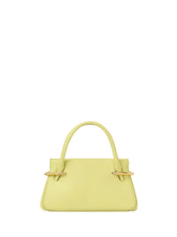 Pinch mini leather bag - Acid Yellow