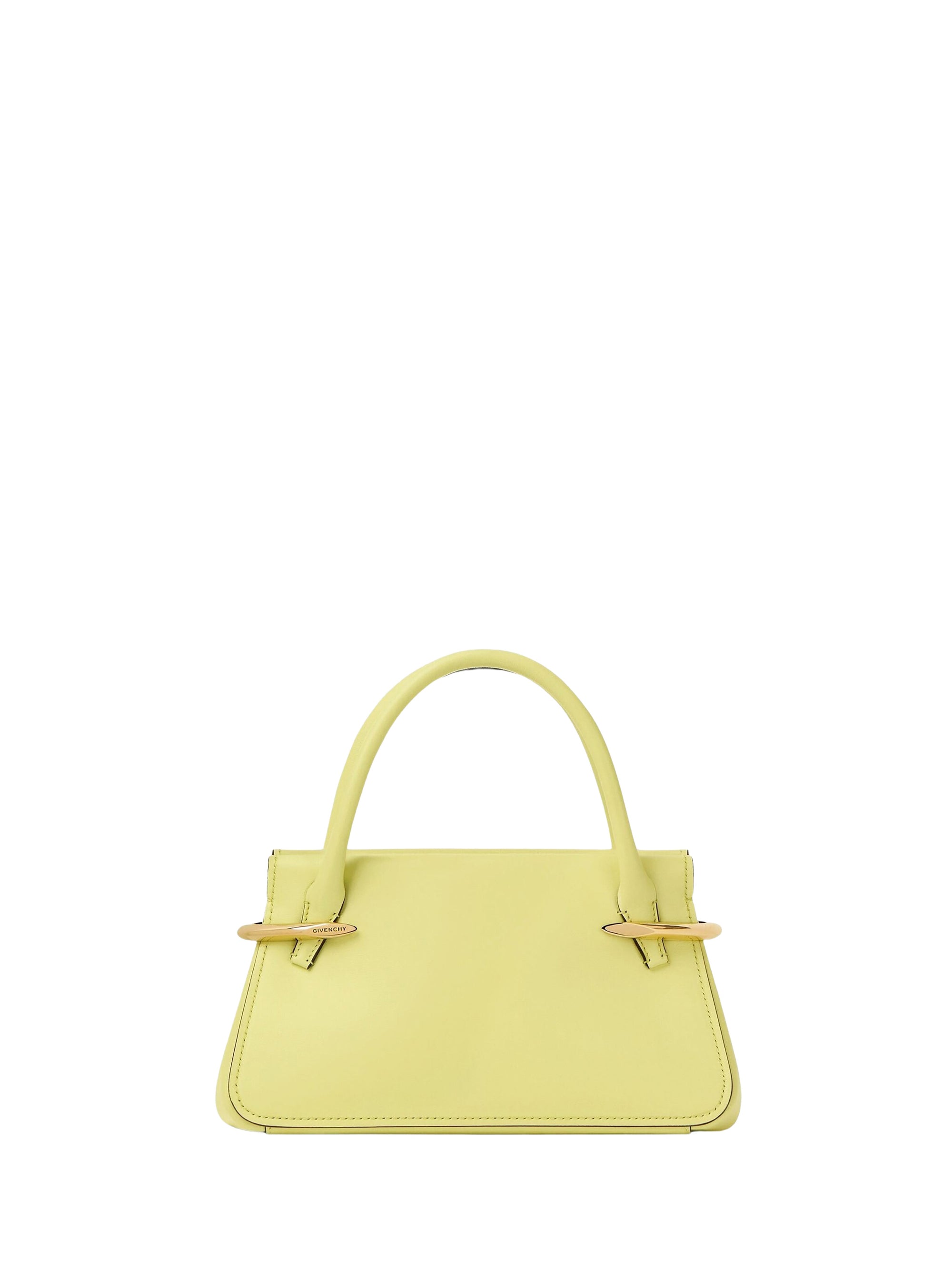 Pinch mini leather bag - Acid Yellow