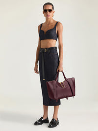 SNATCH - LARGE CHAIN ZIP BAG