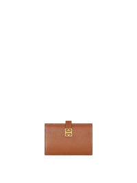 Medium 4G leather wallet - Tan