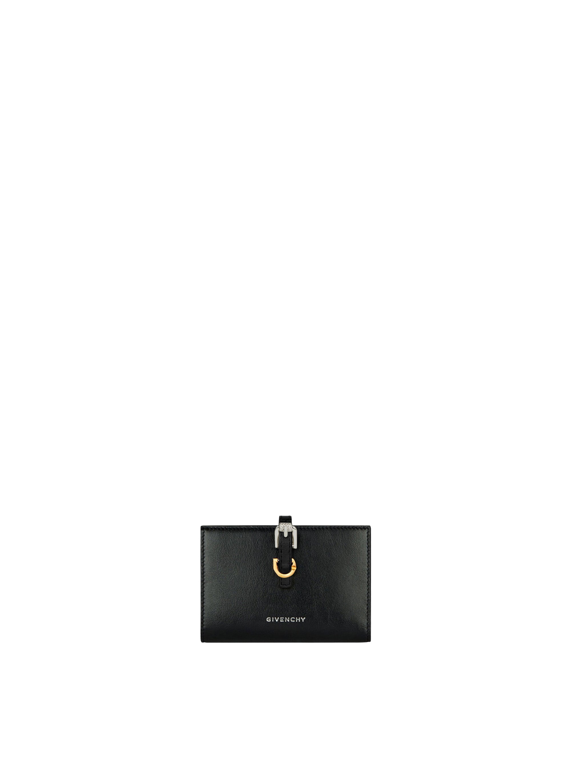Portefeuille Voyou en cuir - Black