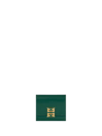 Portefeuille 4G en cuir - Vert Emeraude