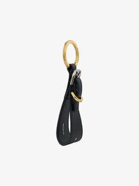 Porte-clés Voyou en cuir - Black