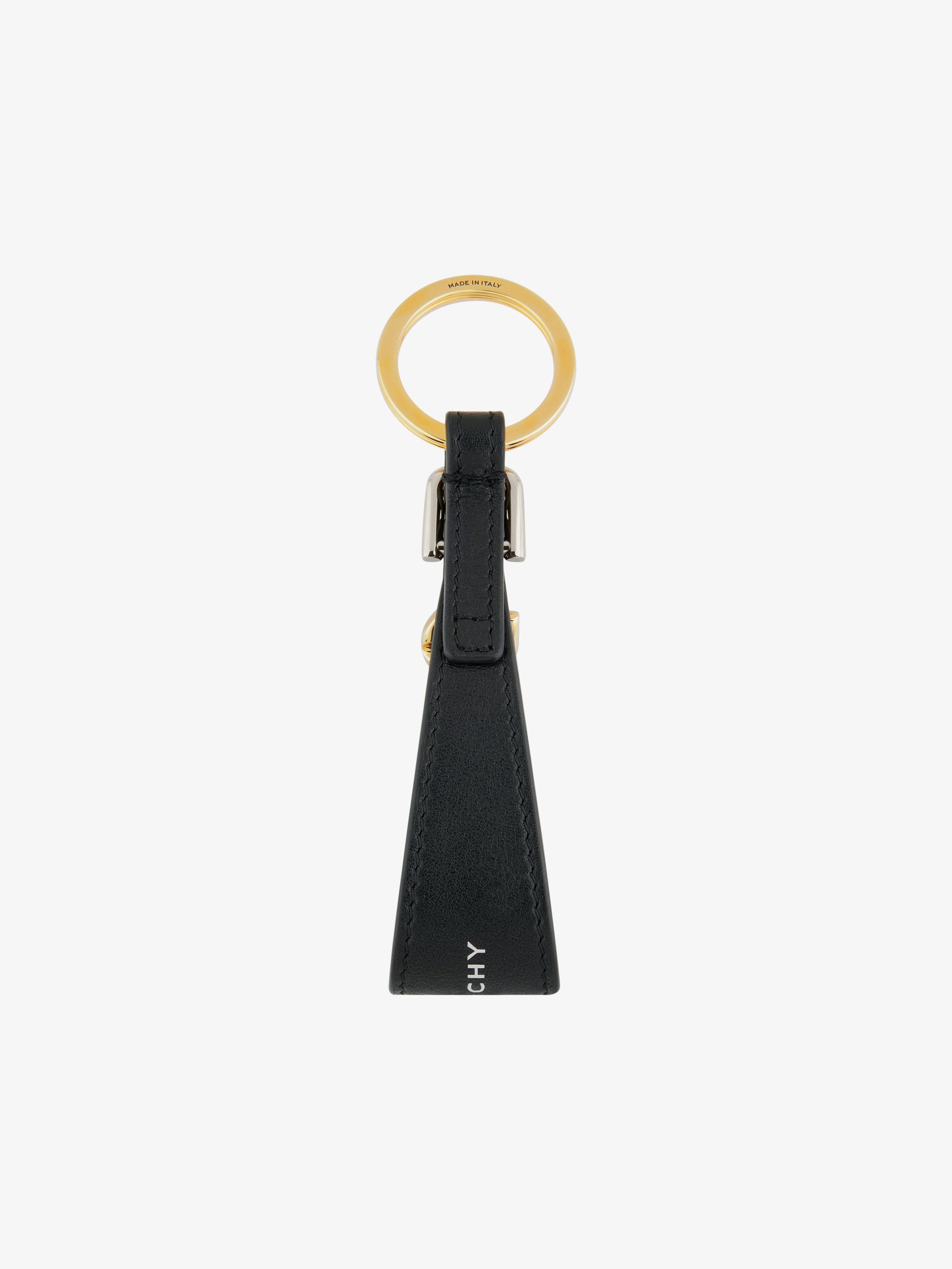 Porte-clés Voyou en cuir - Black