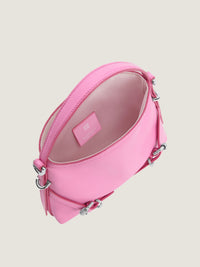 TUMBLED LEATHER / SILVERY JEWELLERY