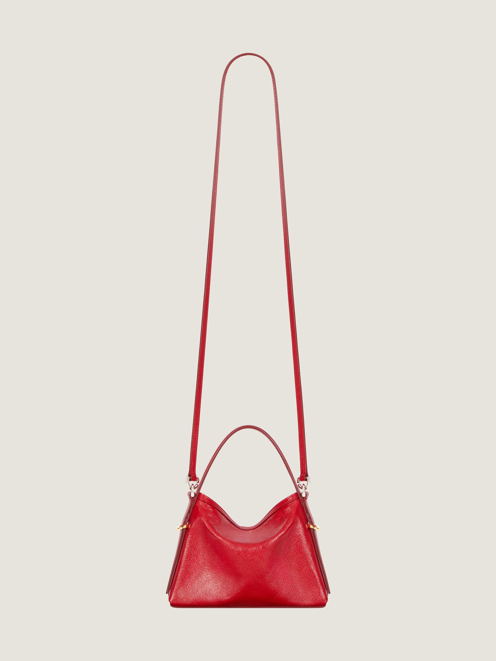 SOFT TUMBLED LEATHER/BICOLOR SHINY GALVA
