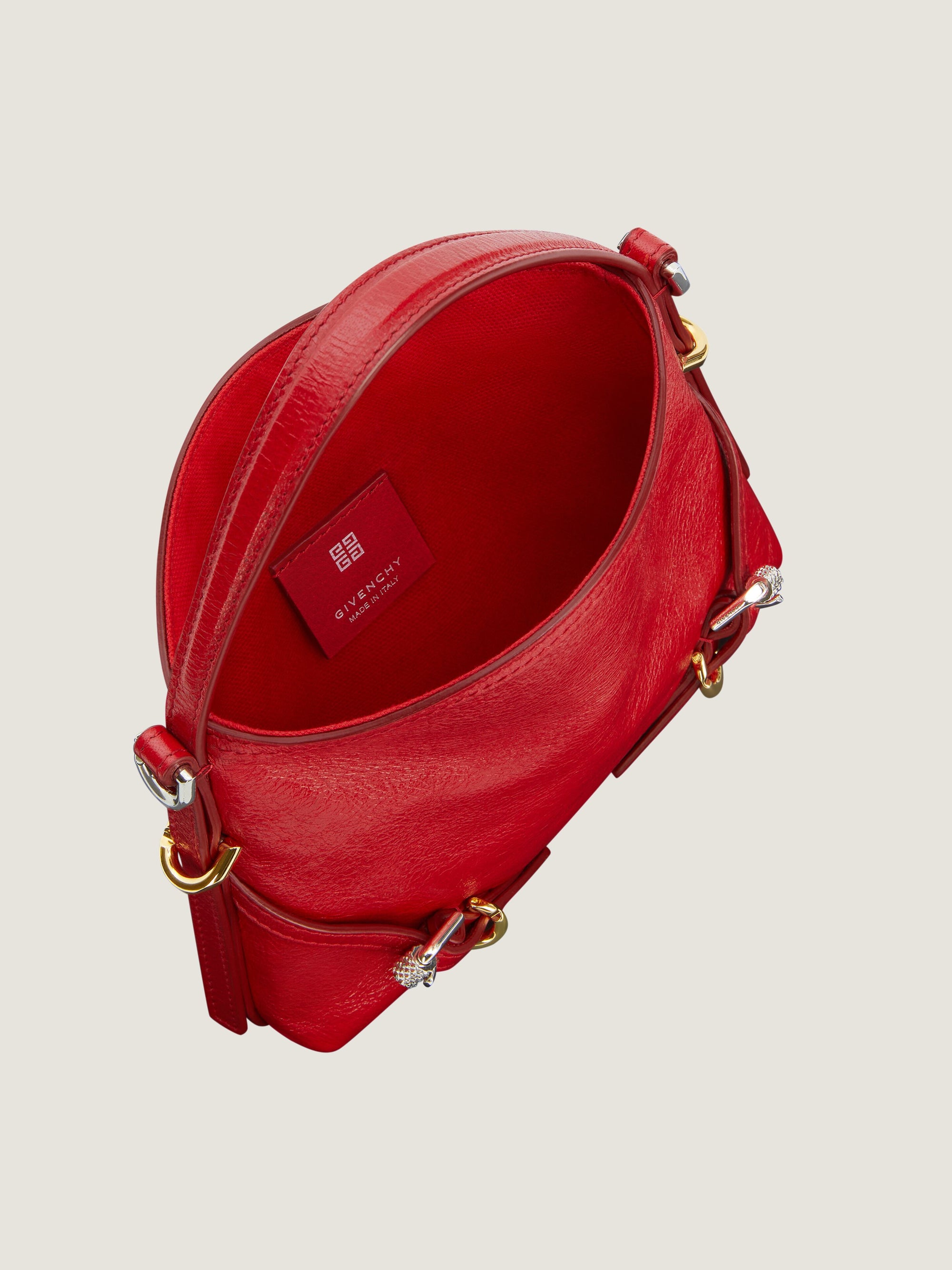 SOFT TUMBLED LEATHER/BICOLOR SHINY GALVA