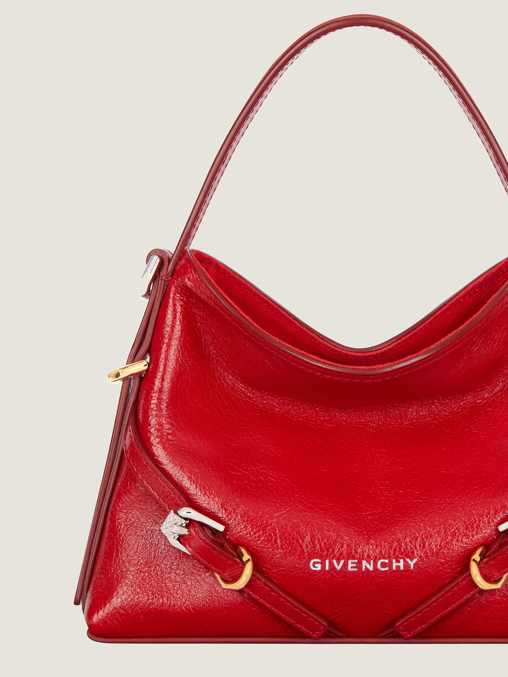 SOFT TUMBLED LEATHER/BICOLOR SHINY GALVA