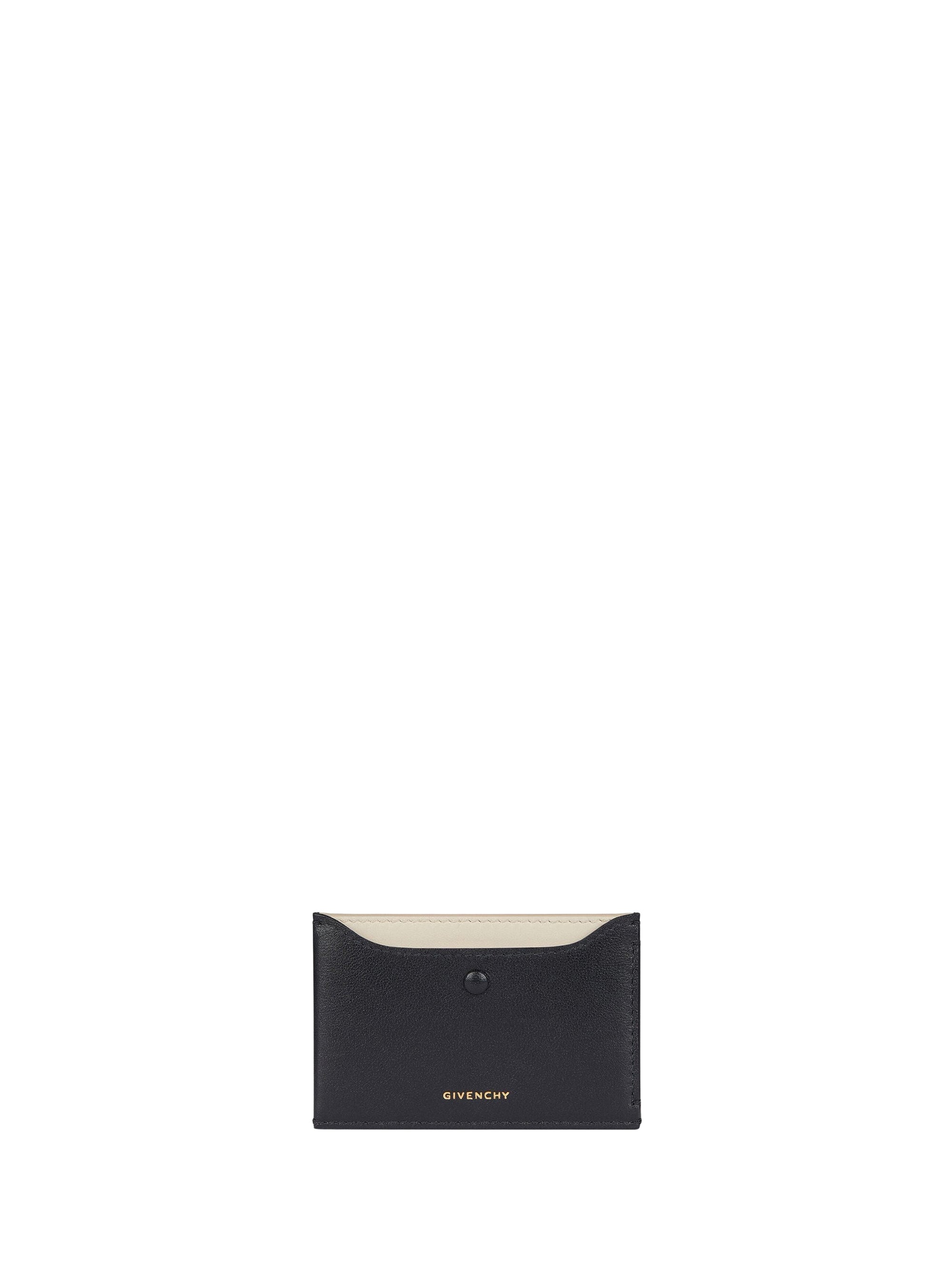 Day leather card holder - Black