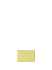 Porte-cartes Day en cuir - Acid Yellow