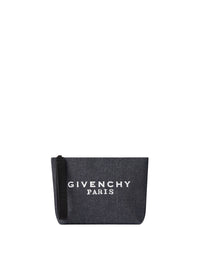 G Logo Clutch Bag – Indigo Blue