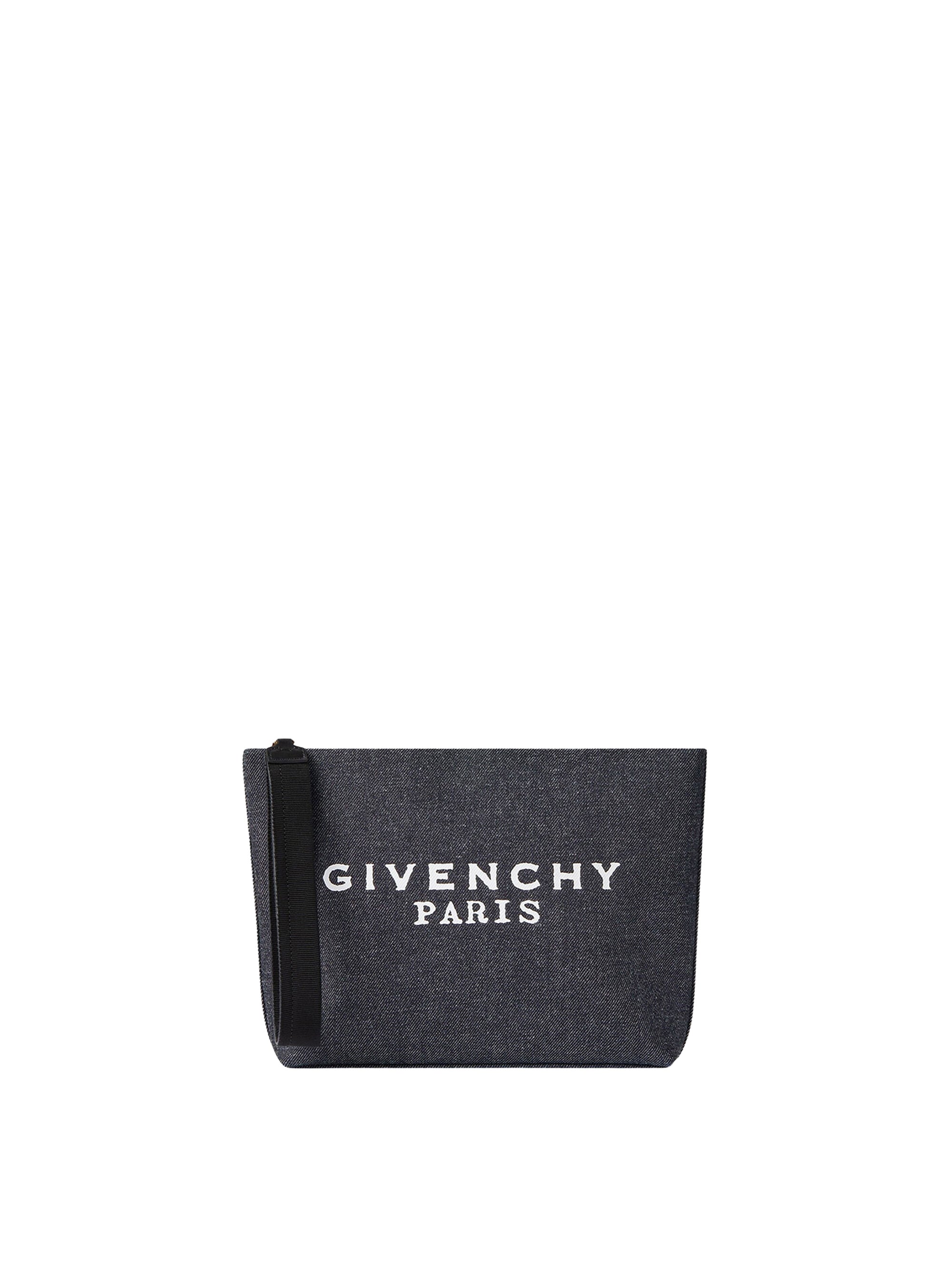G Logo Clutch Bag – Indigo Blue