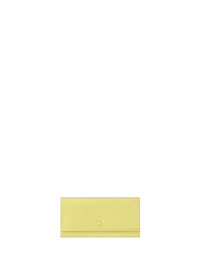 Portefeuille continental Day en cuir - Acid Yellow