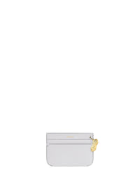 Porte-cartes Lucky charms en cuir - Cloud Grey