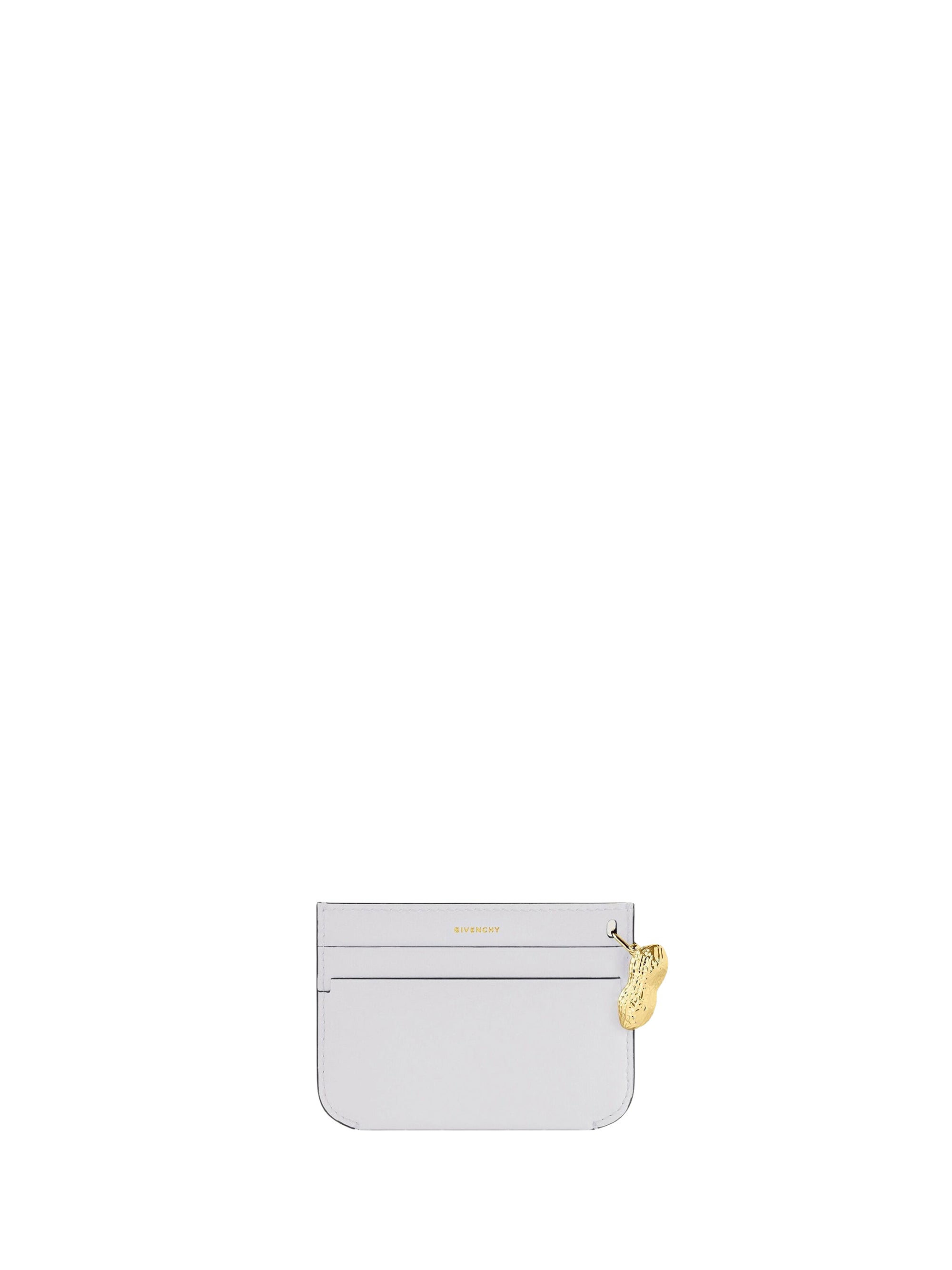 Porte-cartes Lucky charms en cuir - Cloud Grey