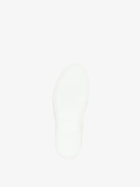 Baskets City Sport en cuir - White & Silvery