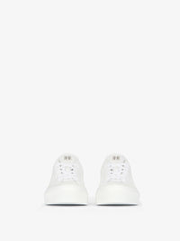 Baskets City Sport en cuir - White & Lilac