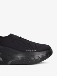 Baskets compensées Marshmallow 55 - Black