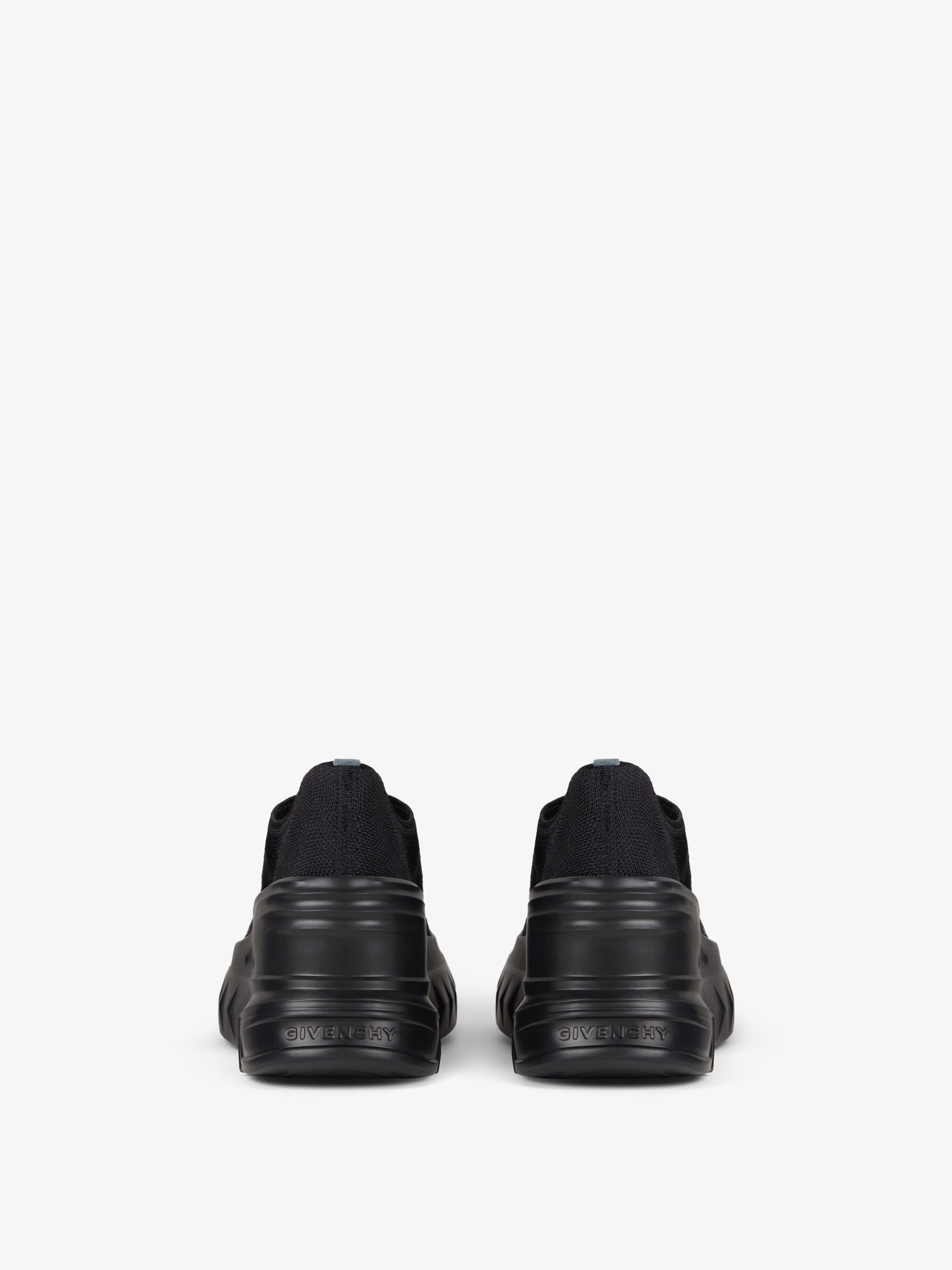 Baskets compensées Marshmallow 55 - Black