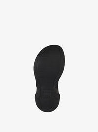 MARSHMALLOW SLIDER WEDGE SANDALS