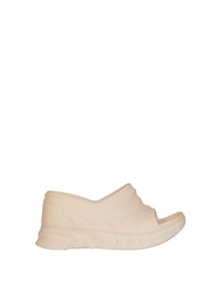 Sandales compensées Marshmallow - Rose Peau