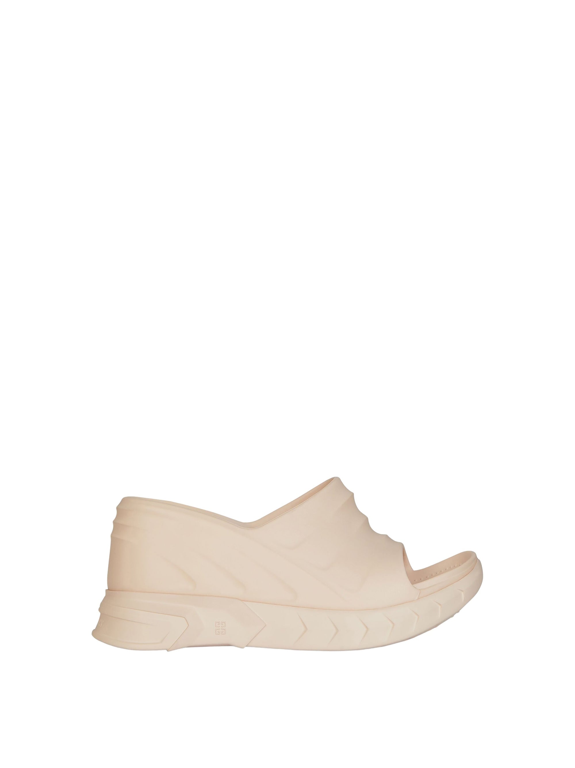 Sandales compensées Marshmallow - Rose Peau