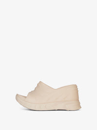 Sandales compensées Marshmallow - Rose Peau