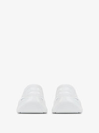 MARSHMALLOW SLIDER WEDGE SANDALS