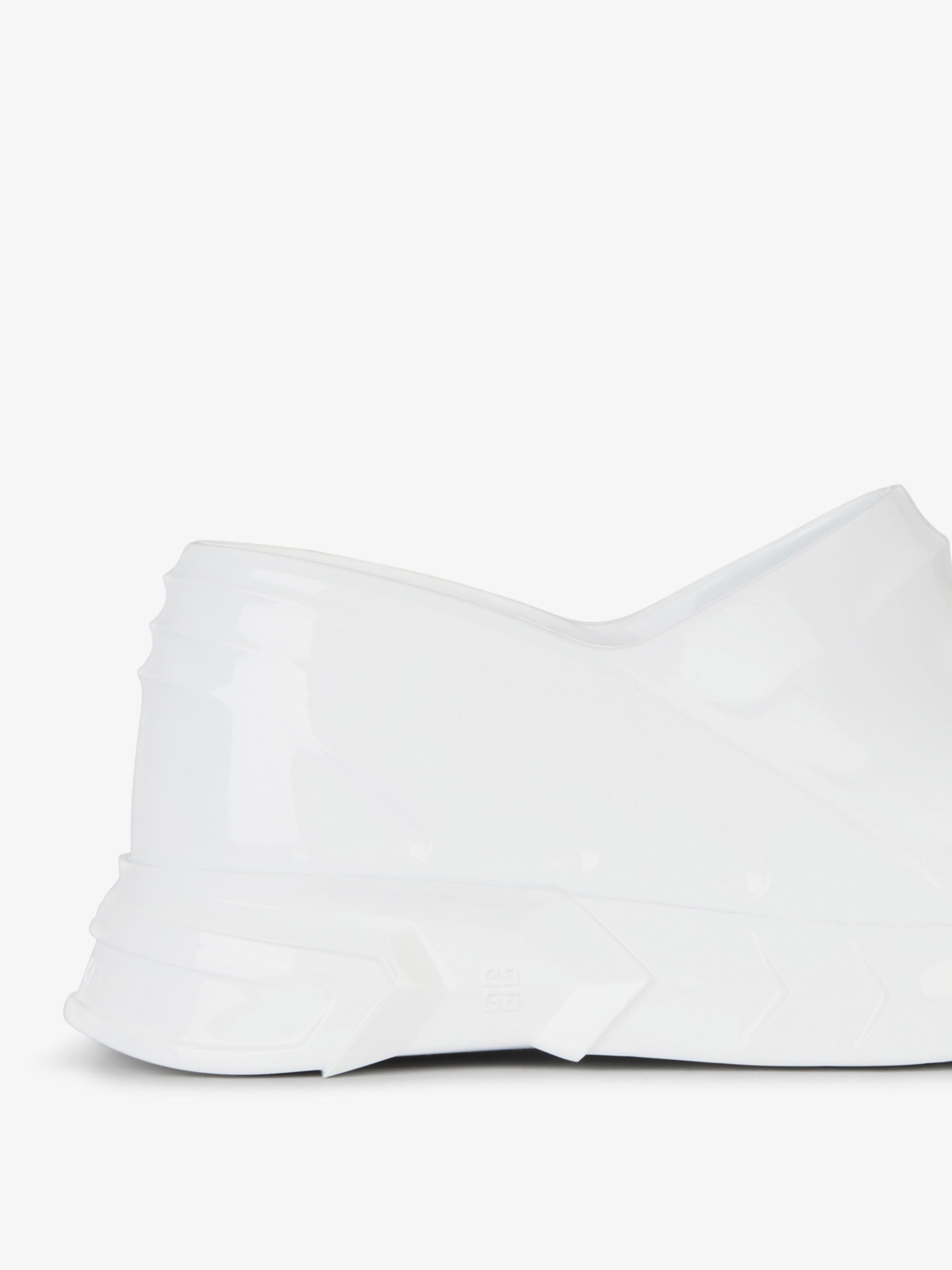 MARSHMALLOW SLIDER WEDGE SANDALS