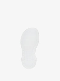 MARSHMALLOW SLIDER WEDGE SANDALS
