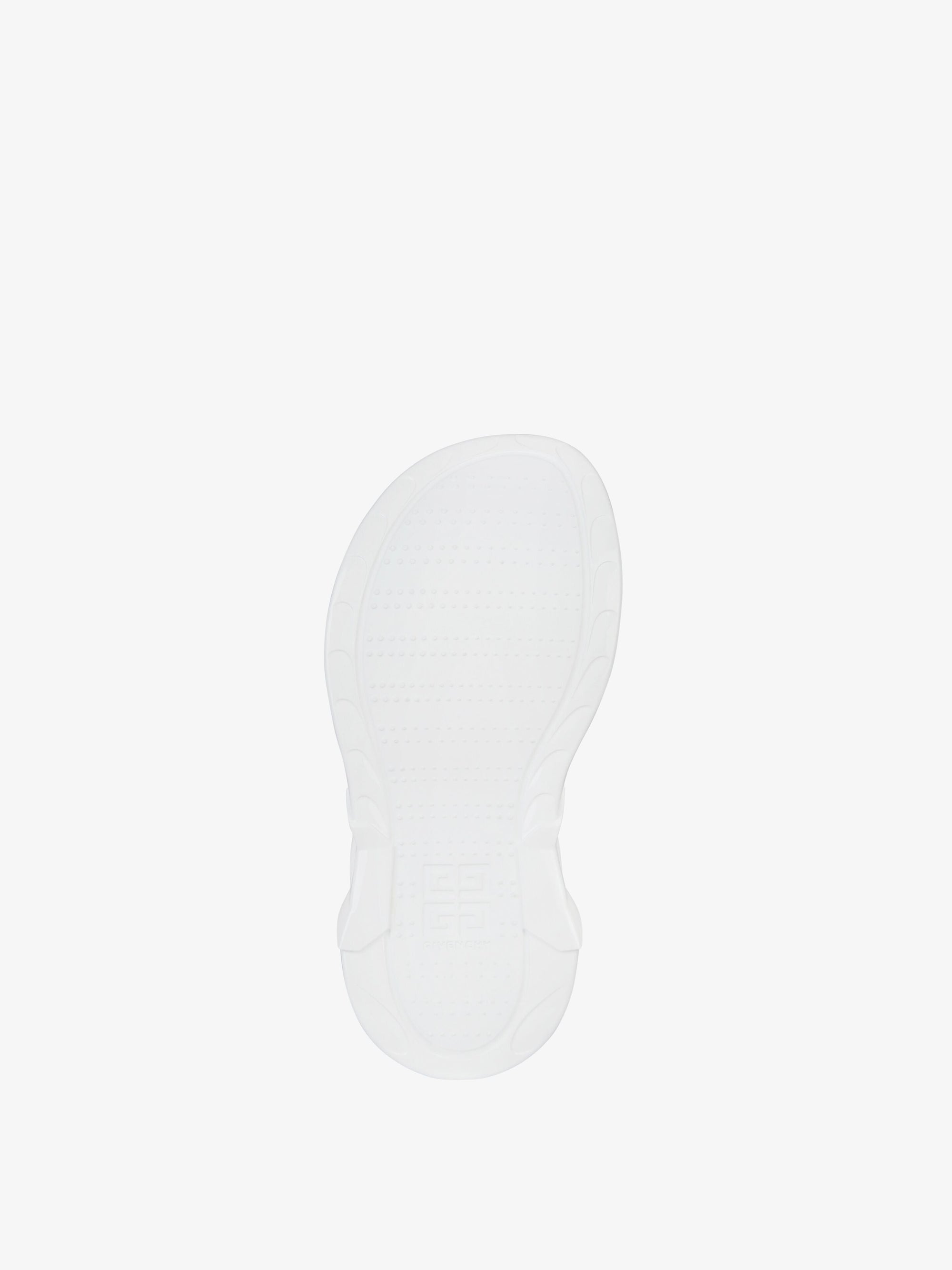 MARSHMALLOW SLIDER WEDGE SANDALS
