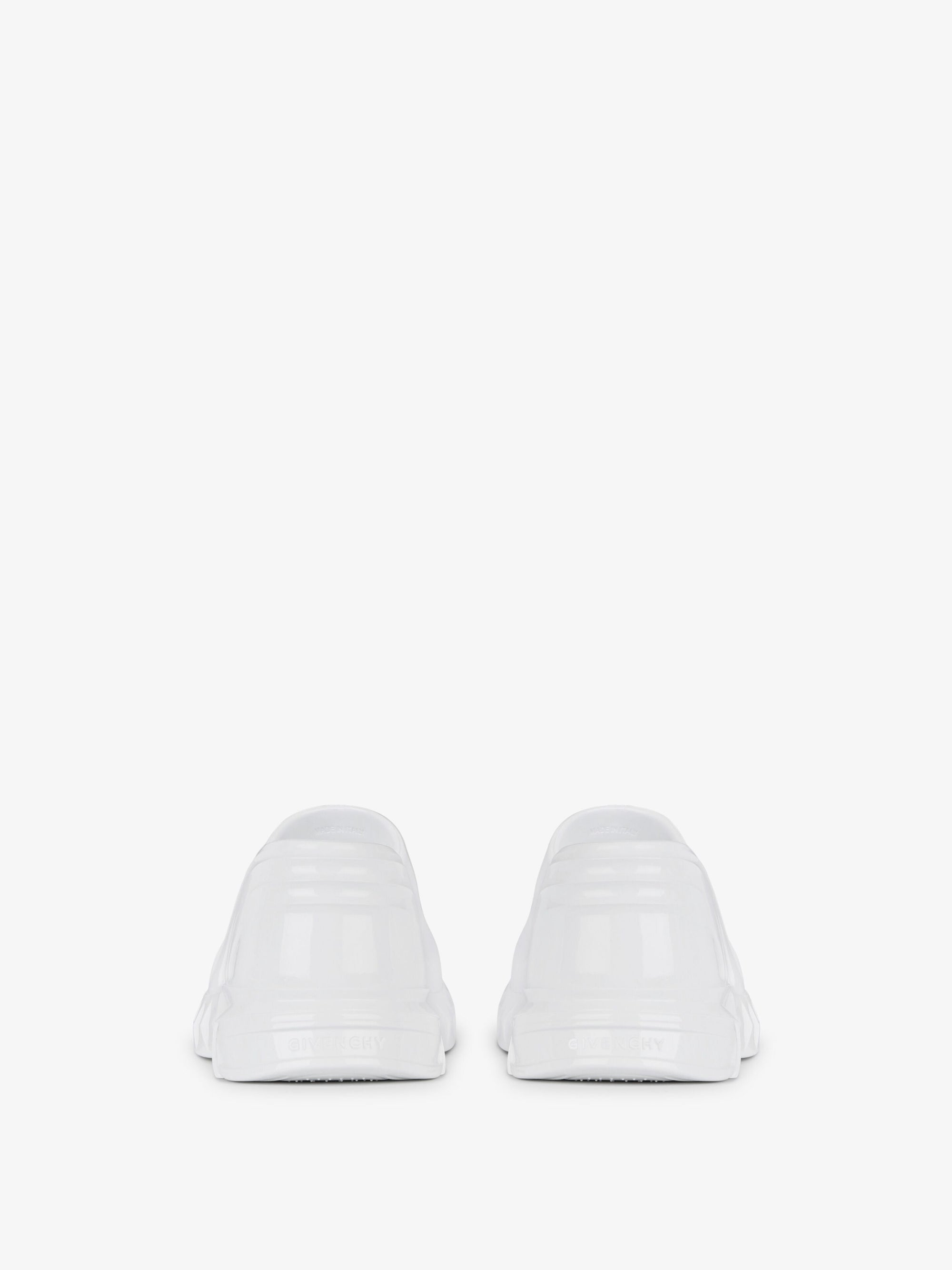 MARSHMALLOW SLIDER WEDGE SANDALS