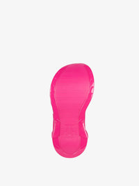 MARSHMALLOW SLIDER WEDGE SANDALS