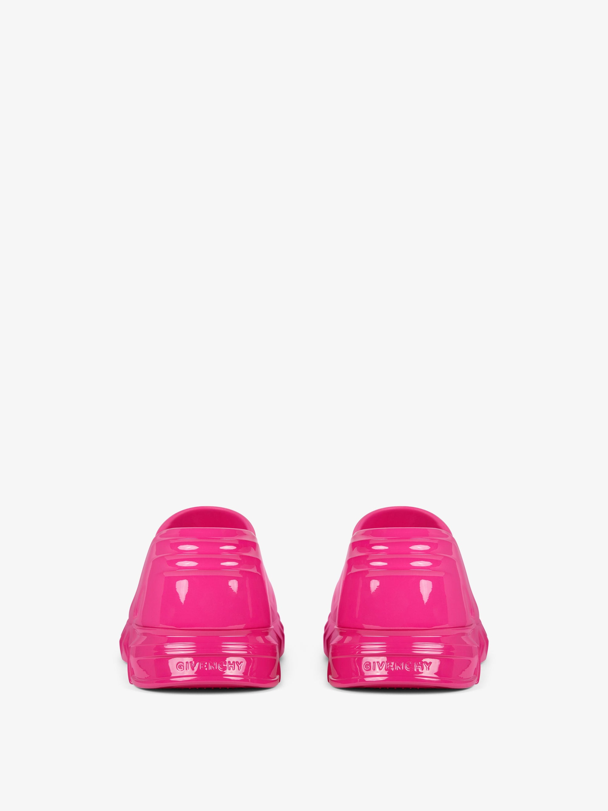 MARSHMALLOW SLIDER WEDGE SANDALS