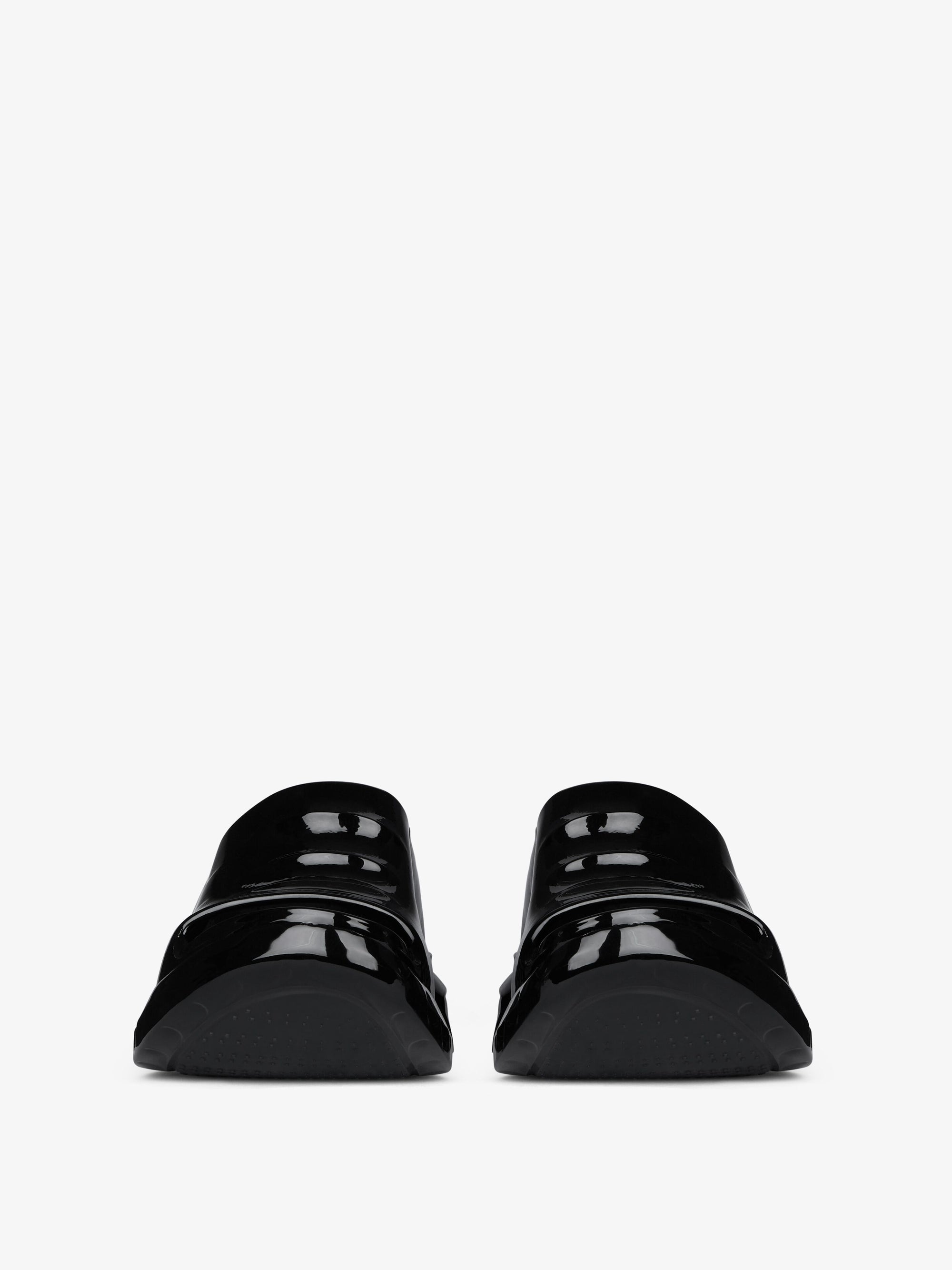 MARSHMALLOW SLIDER WEDGE SANDALS