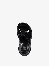 MARSHMALLOW SLIDER WEDGE SANDALS