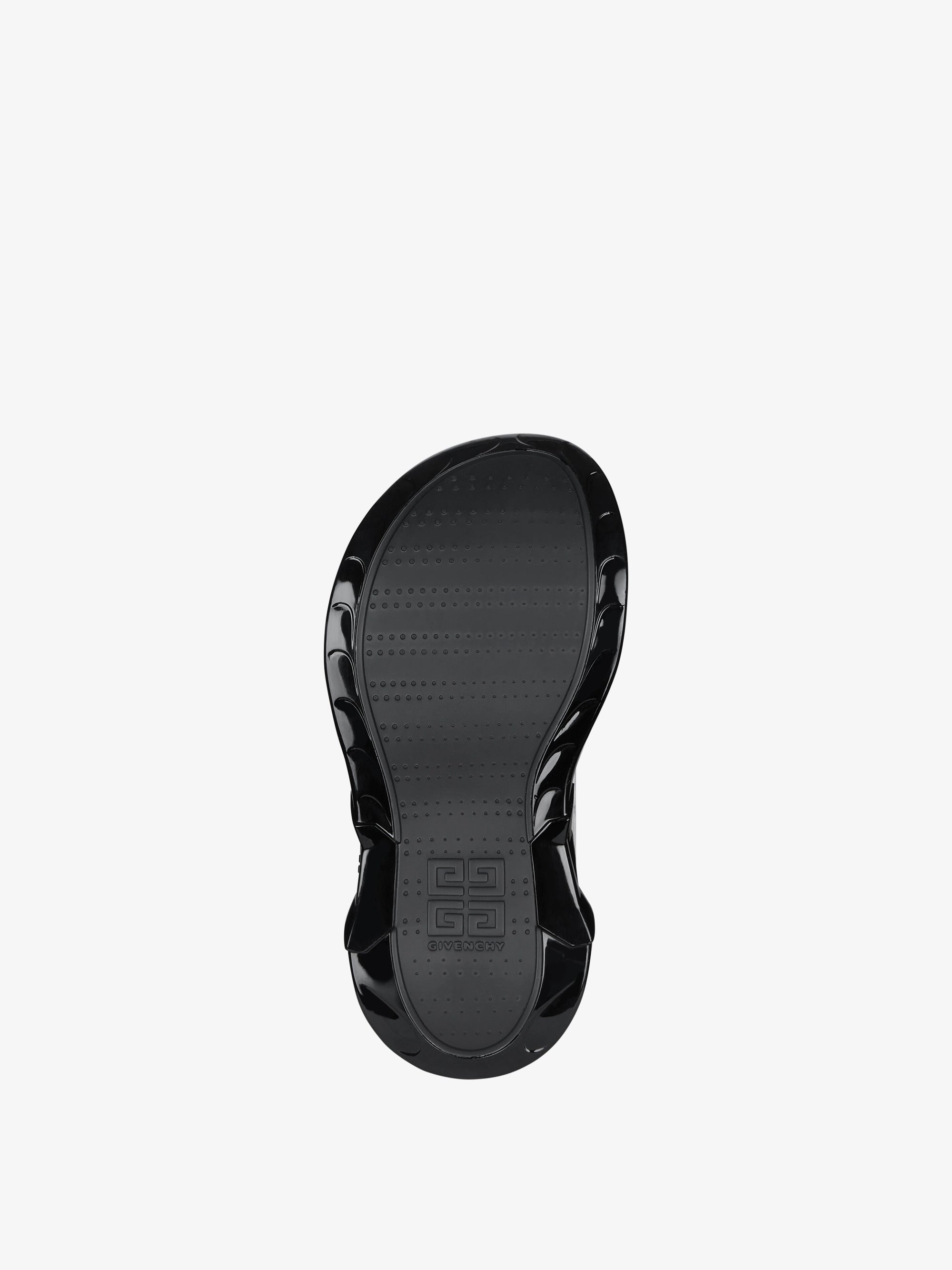 MARSHMALLOW SLIDER WEDGE SANDALS