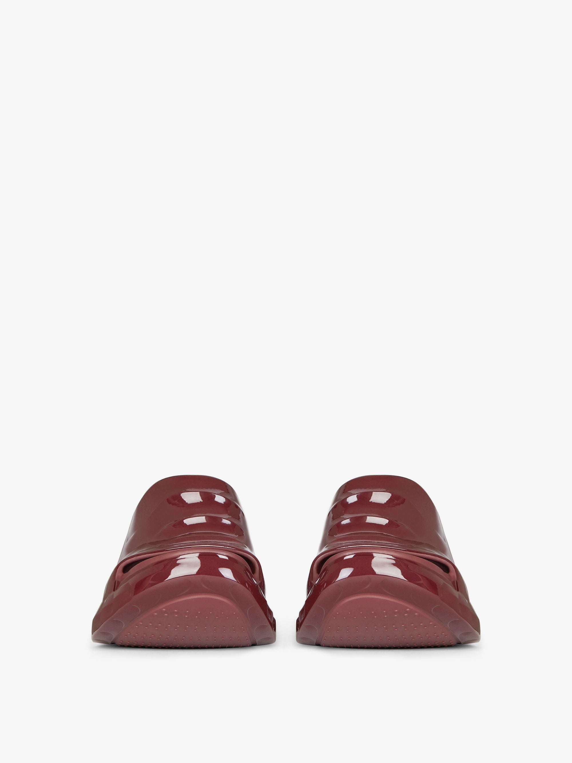 MARSHMALLOW SLIDER WEDGE SANDALS
