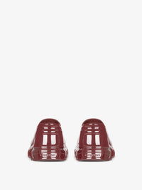 MARSHMALLOW SLIDER WEDGE SANDALS