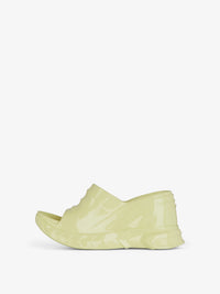 Sandales compensées Marshmallow 110 - Pale Yellow