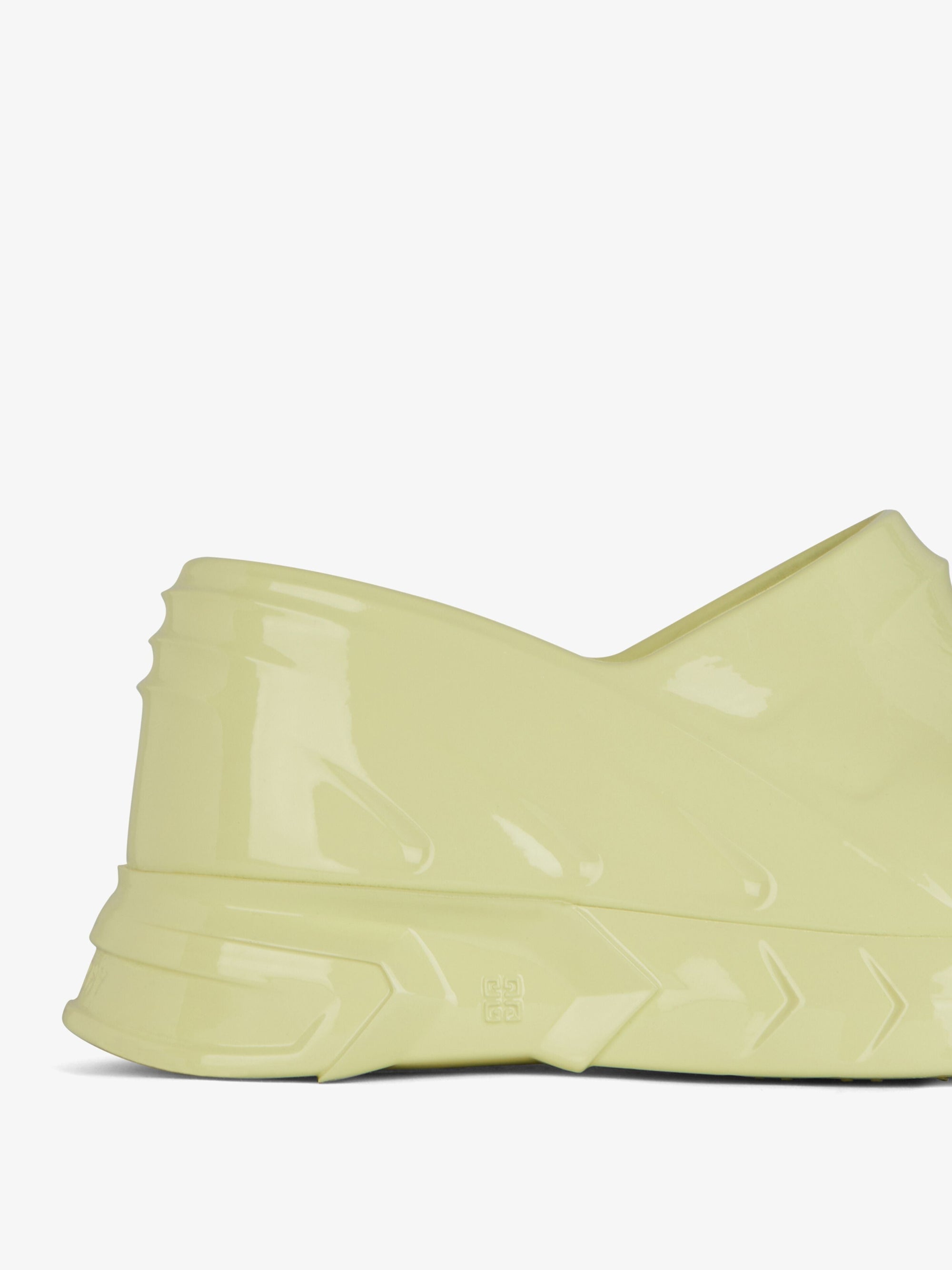 MARSHMALLOW SLIDER WEDGE SANDALS