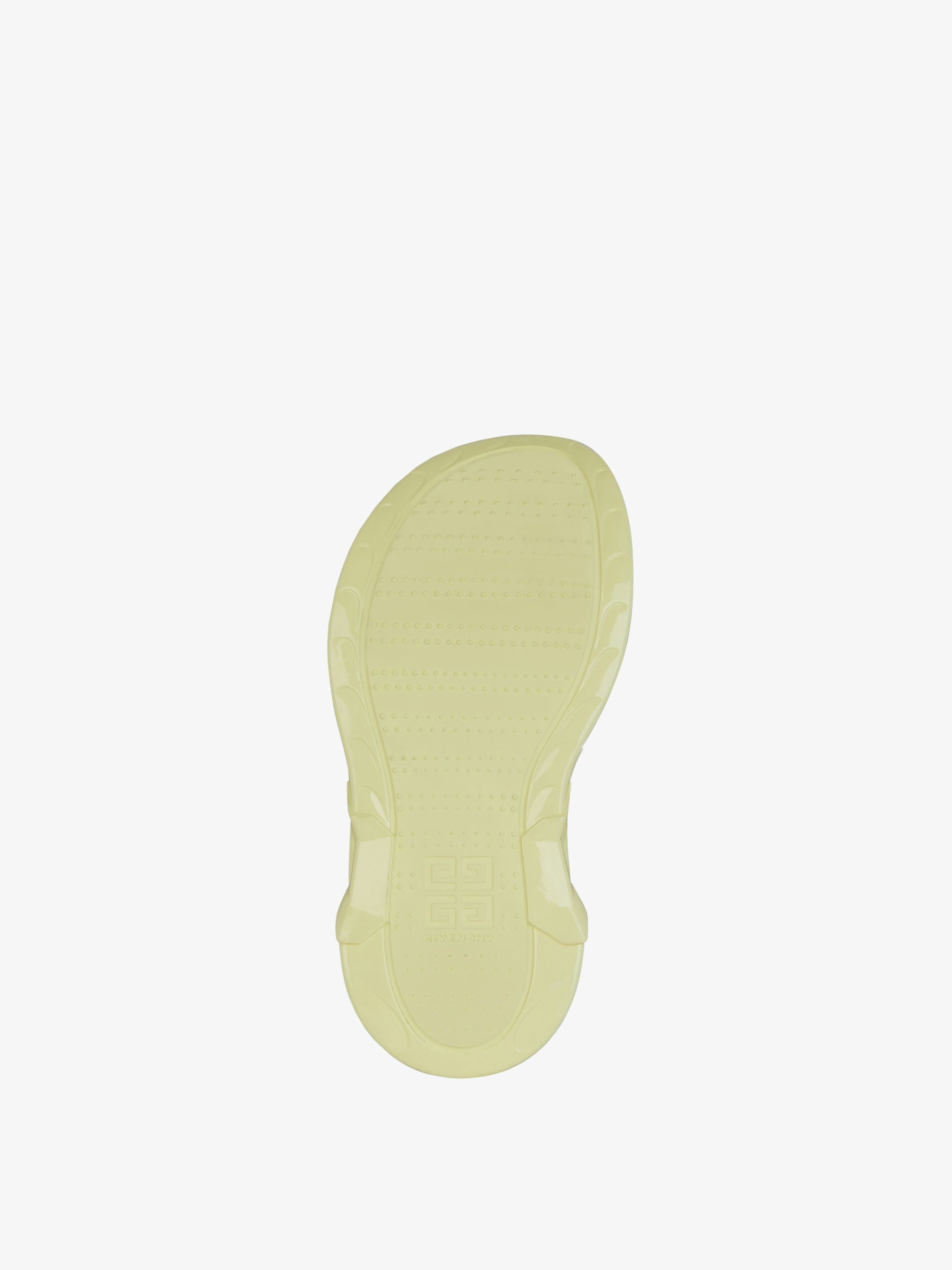 MARSHMALLOW SLIDER WEDGE SANDALS