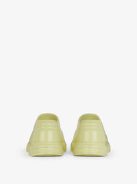 MARSHMALLOW SLIDER WEDGE SANDALS