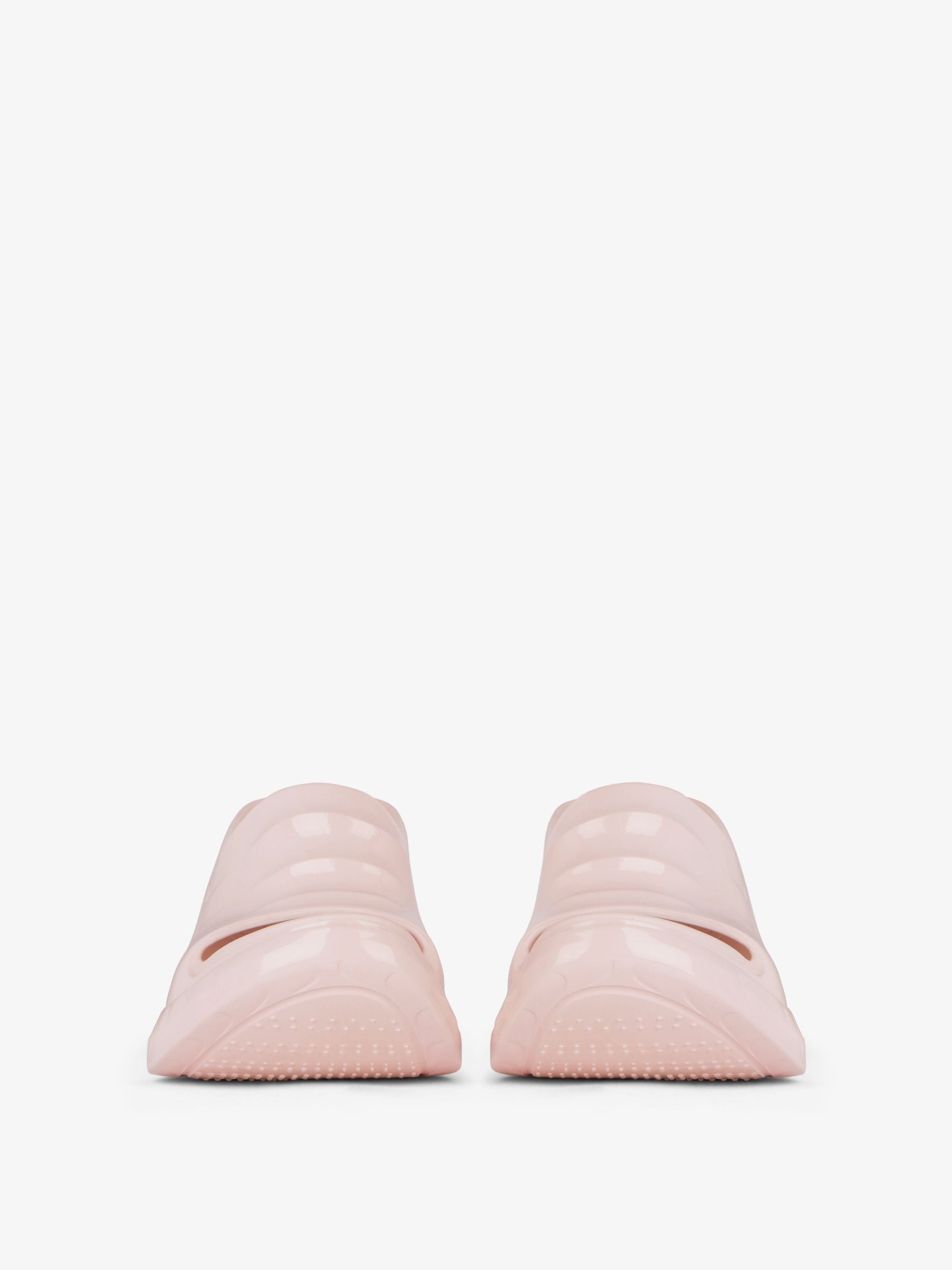 MARSHMALLOW SLIDER WEDGE SANDALS