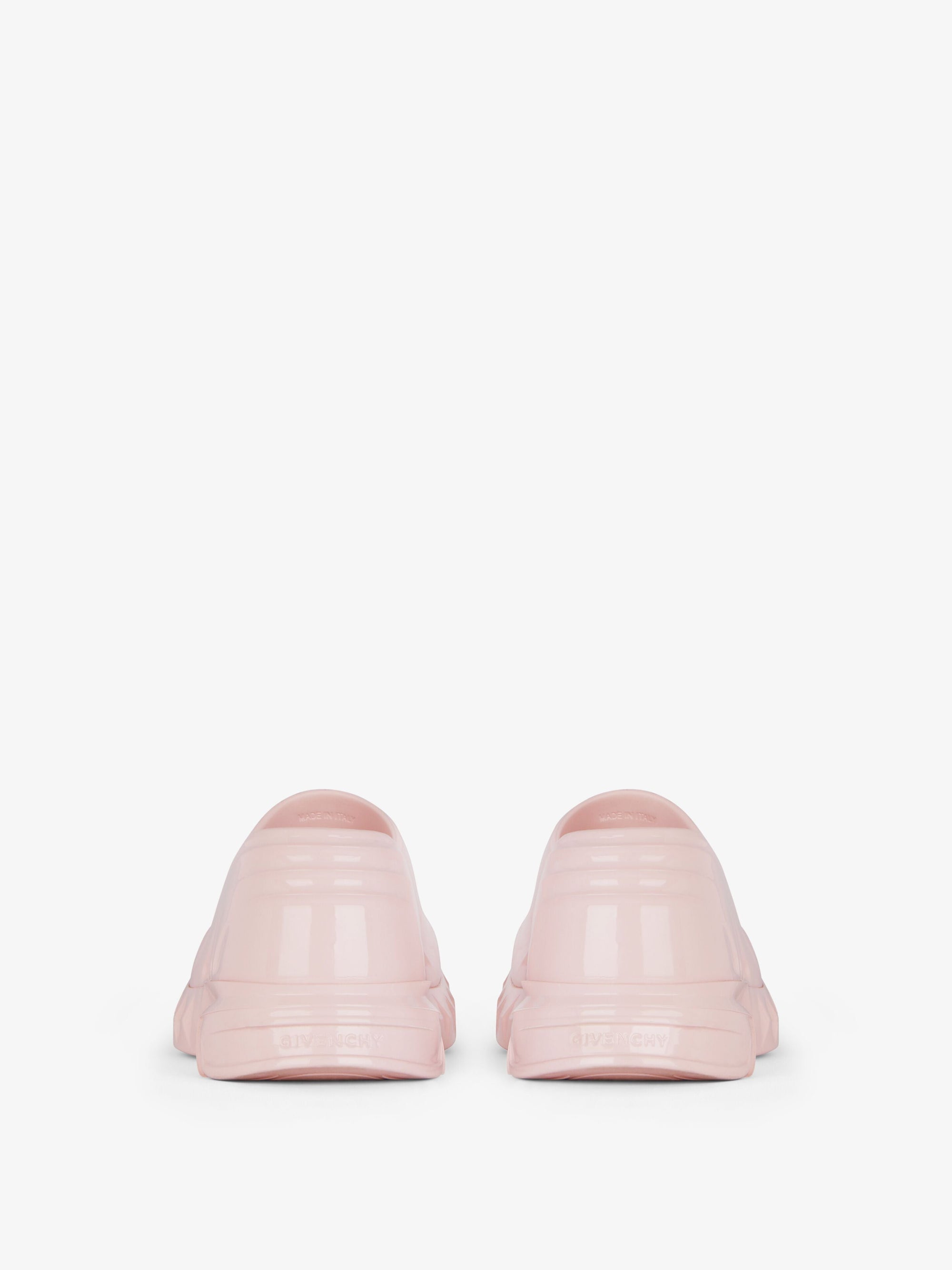 MARSHMALLOW SLIDER WEDGE SANDALS