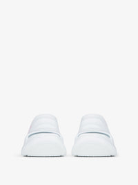 MARSHMALLOW SLIDER WEDGE SANDALS