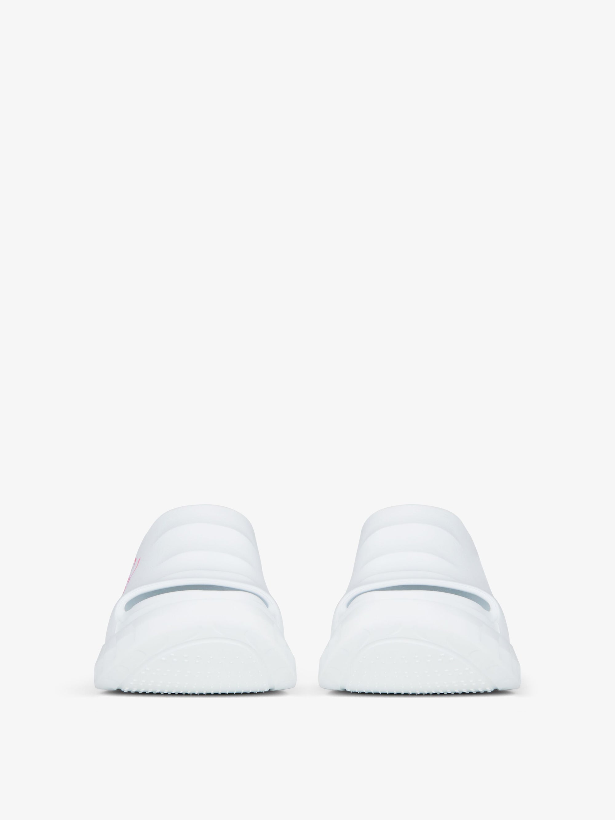 MARSHMALLOW SLIDER WEDGE SANDALS