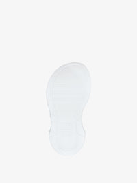 MARSHMALLOW SLIDER WEDGE SANDALS