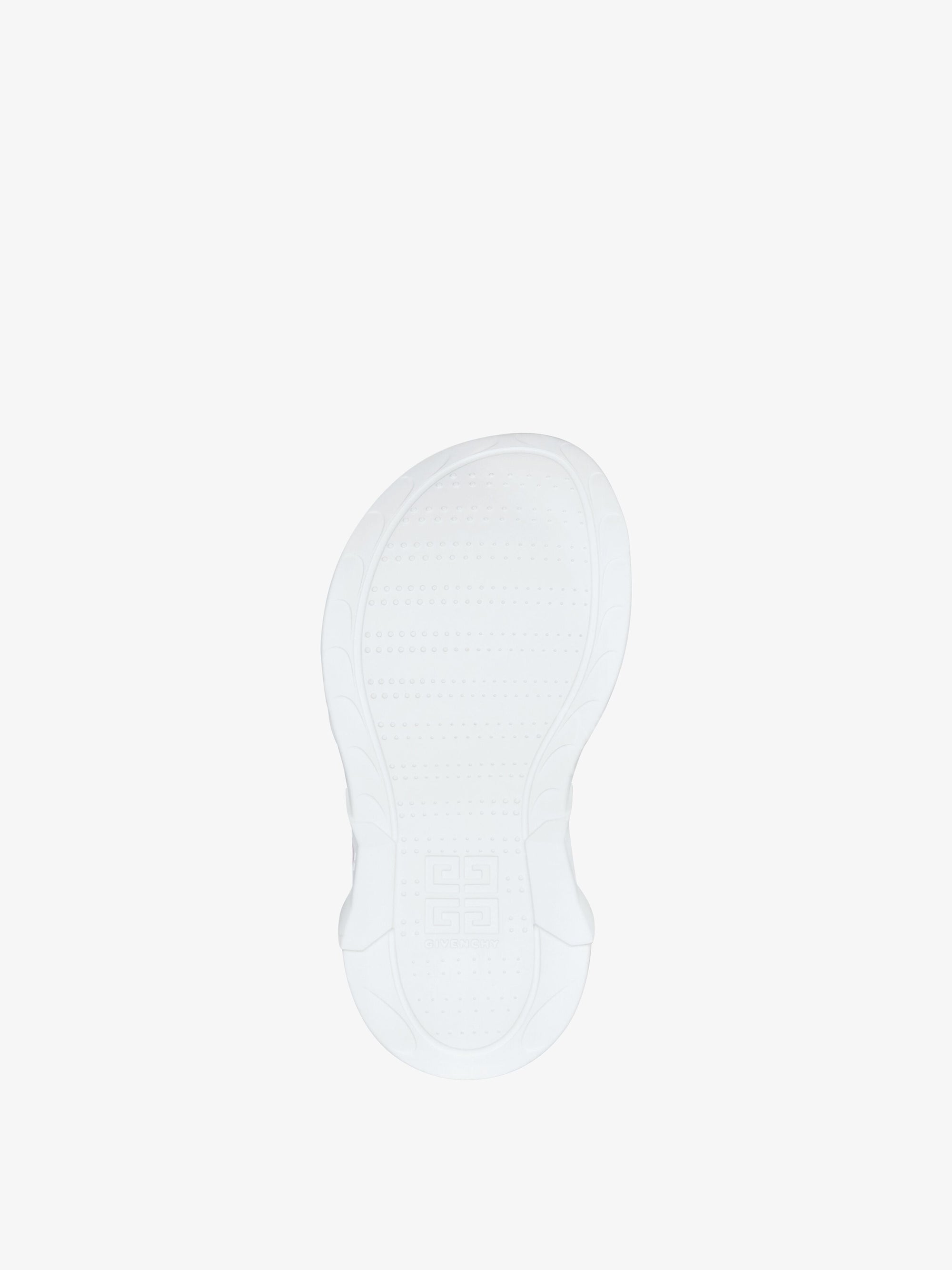 MARSHMALLOW SLIDER WEDGE SANDALS